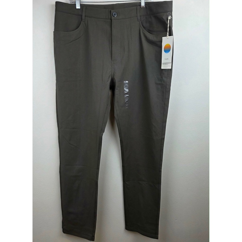Vuori Meta Pant Dark Oregano Mens 38x32 Performance Golf V430 NEW